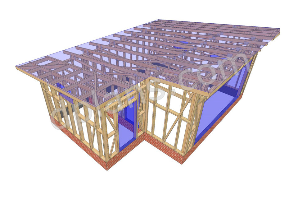 Garage with Storage Room - DP2023S410