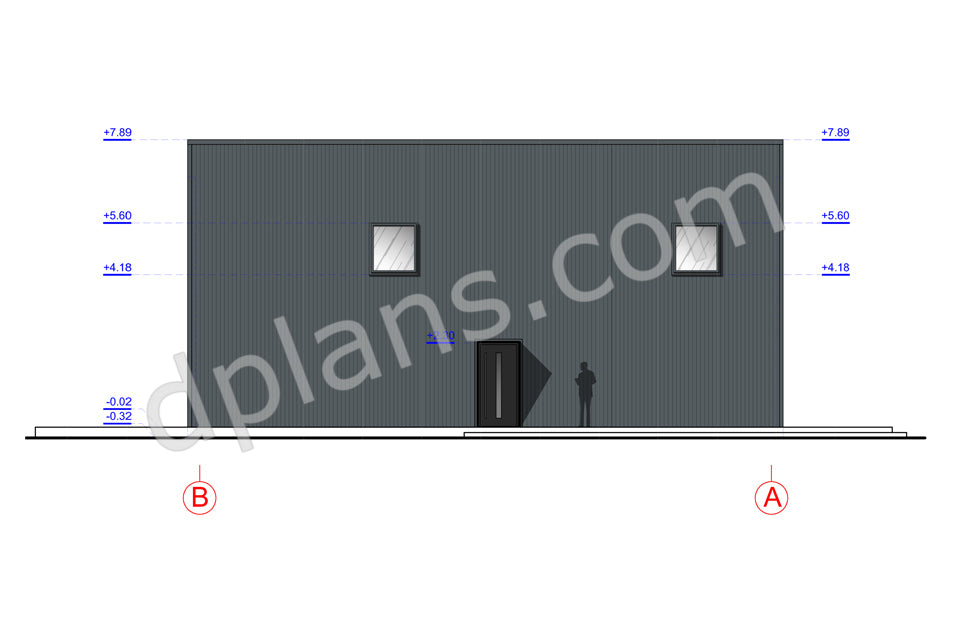 Casa de vacaciones con estructura en forma de A - DP2021S055