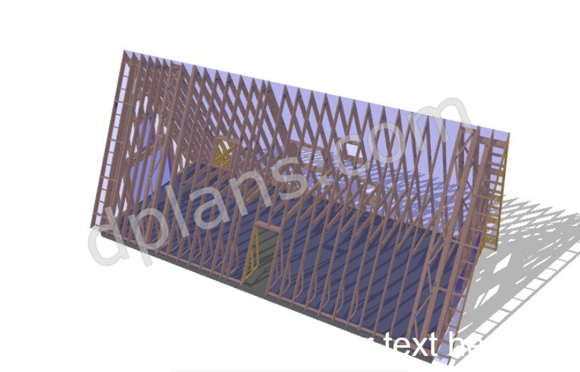 Casa de vacaciones con estructura en forma de A - DP2021S055