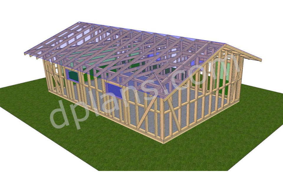 Timber-Frame Garage - DP2023S556