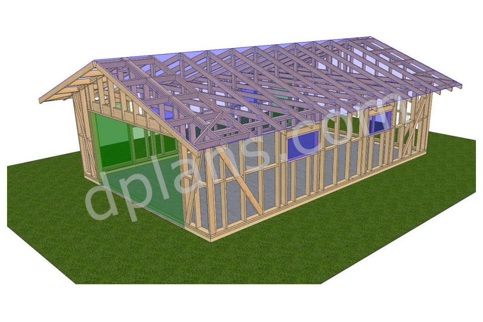 Timber-Frame Garage - DP2023S556