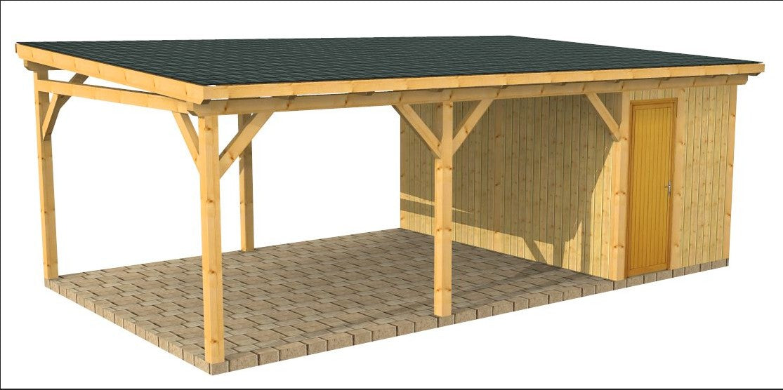 Carport with Storage Room - DP2025P019