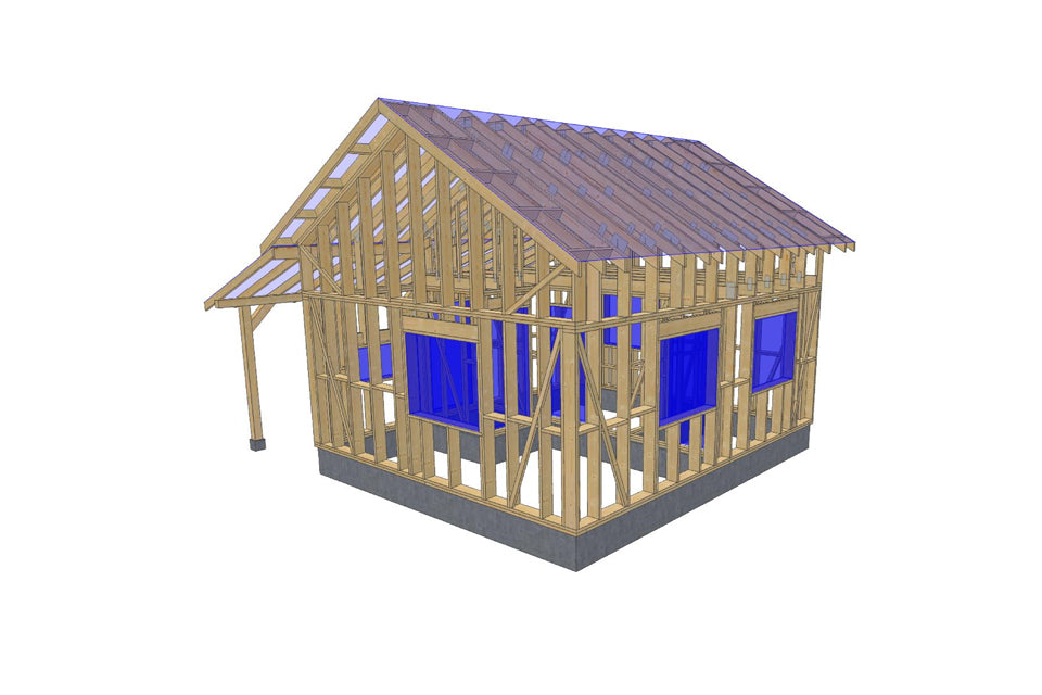 Small House with Loft and Terrace - DP2024S095