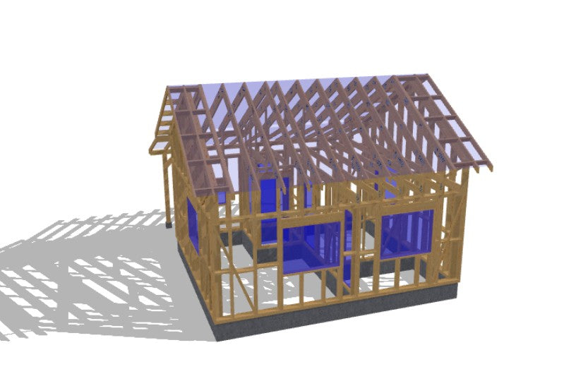 Small House with Loft and Terrace - DP2024S095