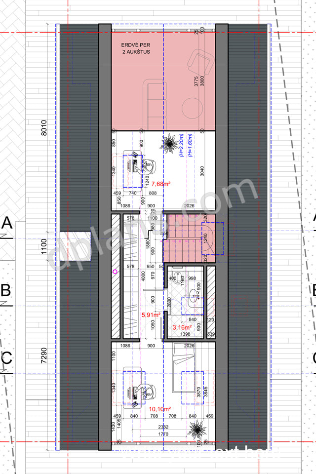 Casa de vacaciones con estructura en forma de A - DP2021S055
