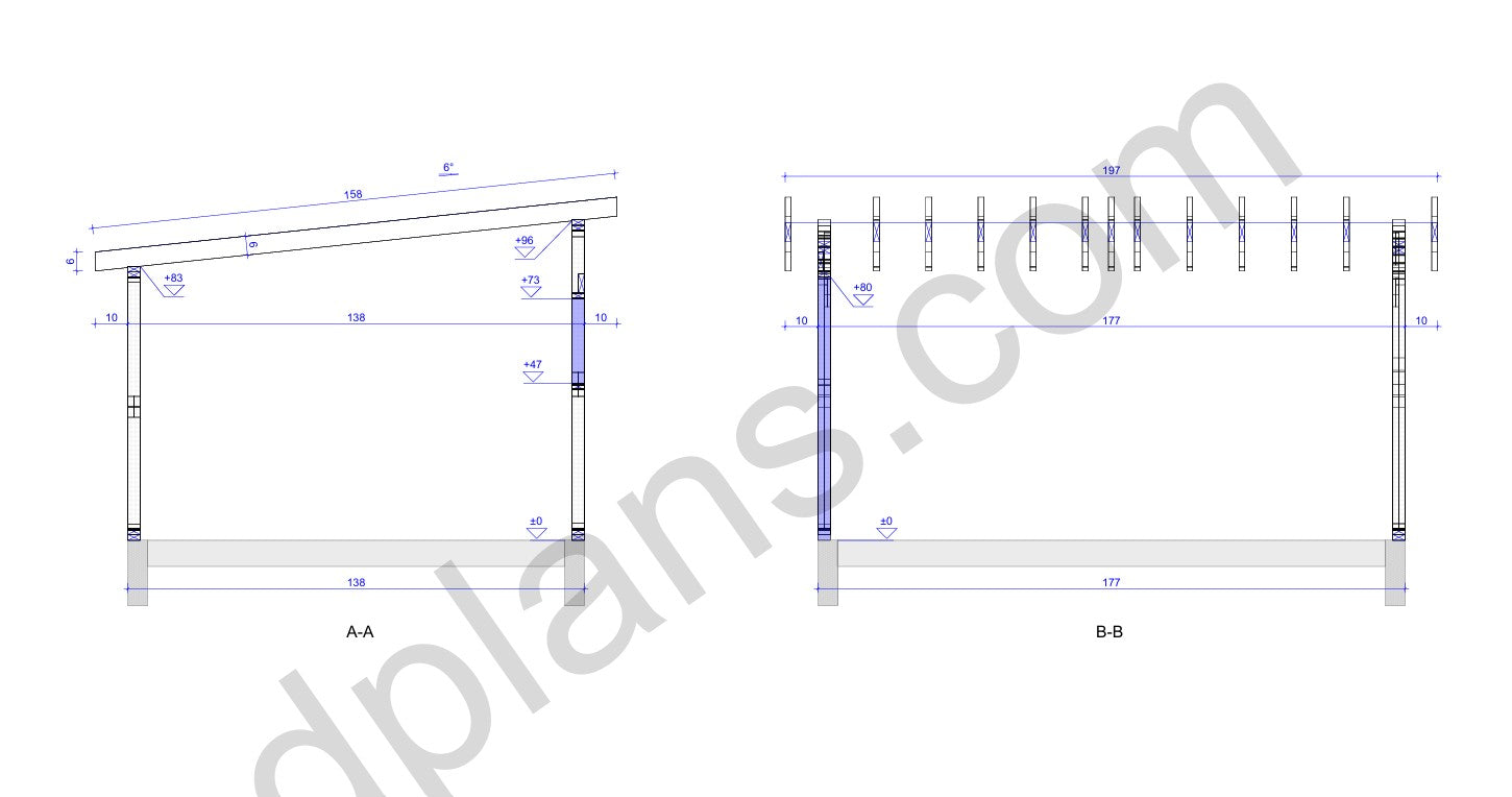 Timber-Frame Storage Shed 17.75m² (191 sq ft) - DP2025P055