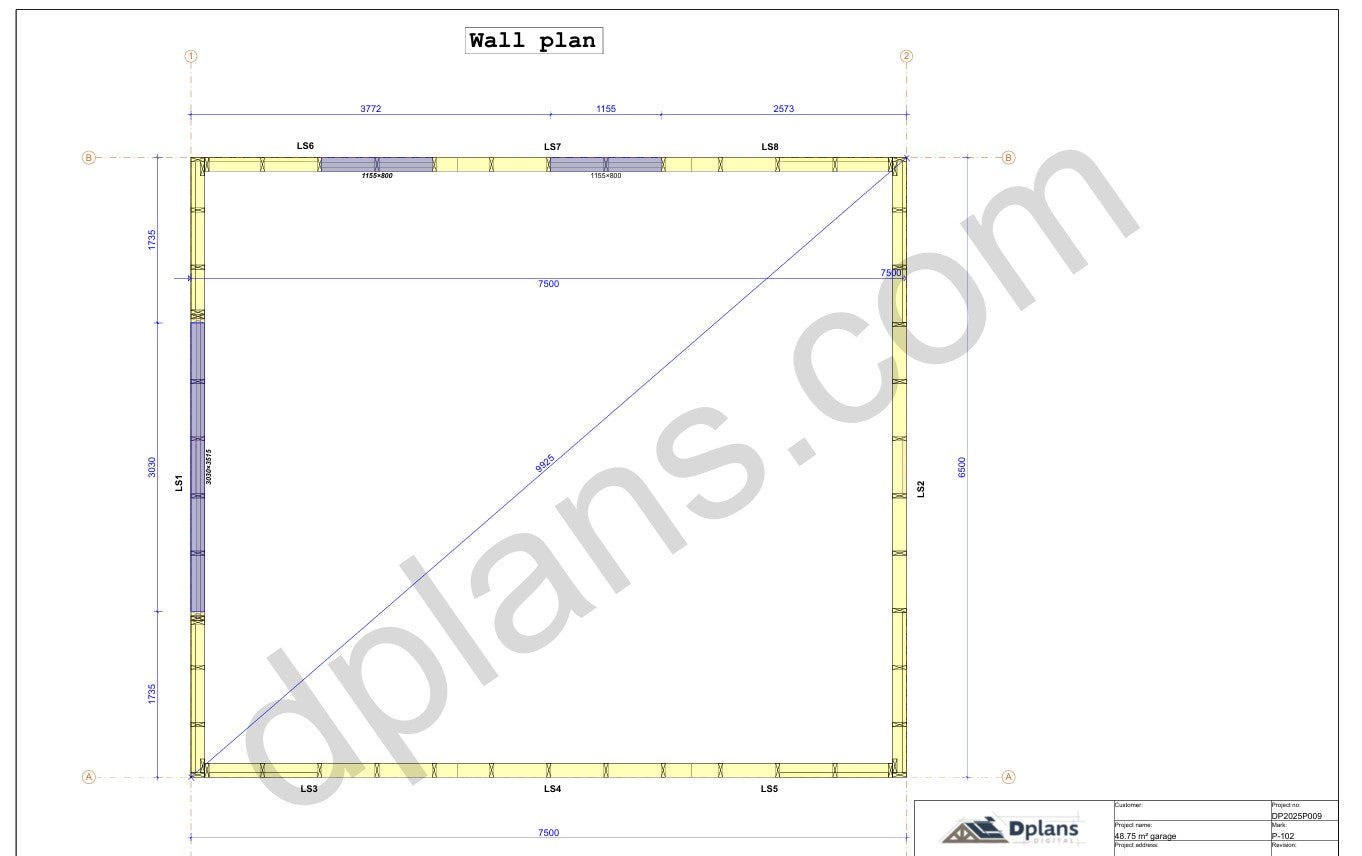 Timber-Frame Garage - DP2025P009
