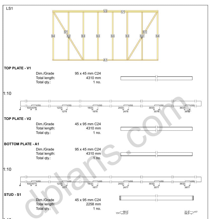 Timber-Frame Storage Shed 17.75m² (191 sq ft) - DP2025P055