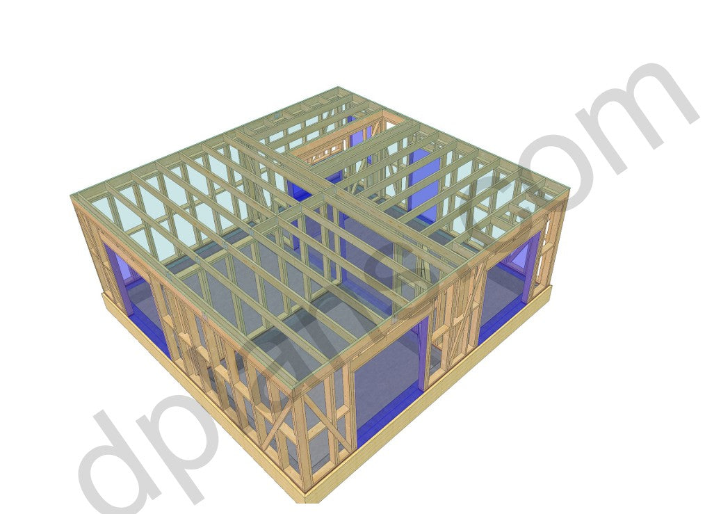 Timber-Frame House with Loft 84m² (904 sq ft) - DP2025P012