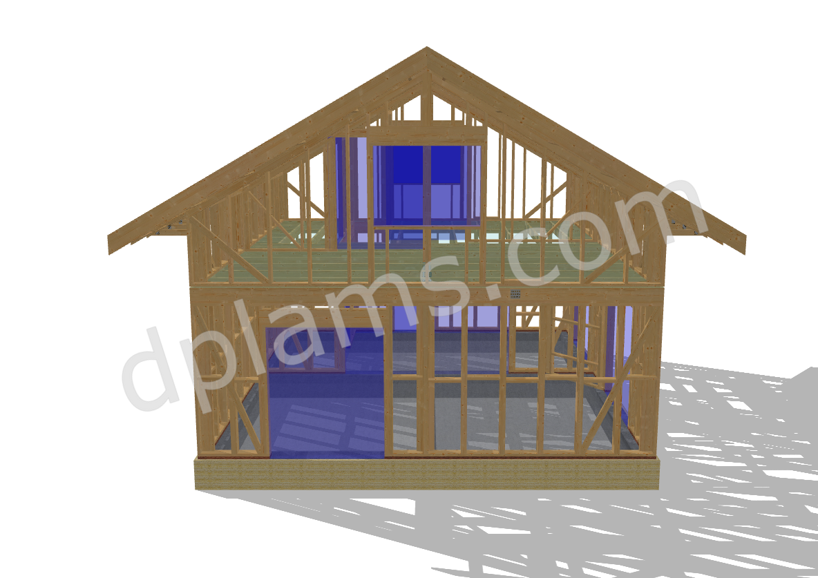 Timber-Frame House with Loft 84m² (904 sq ft) - DP2025P012