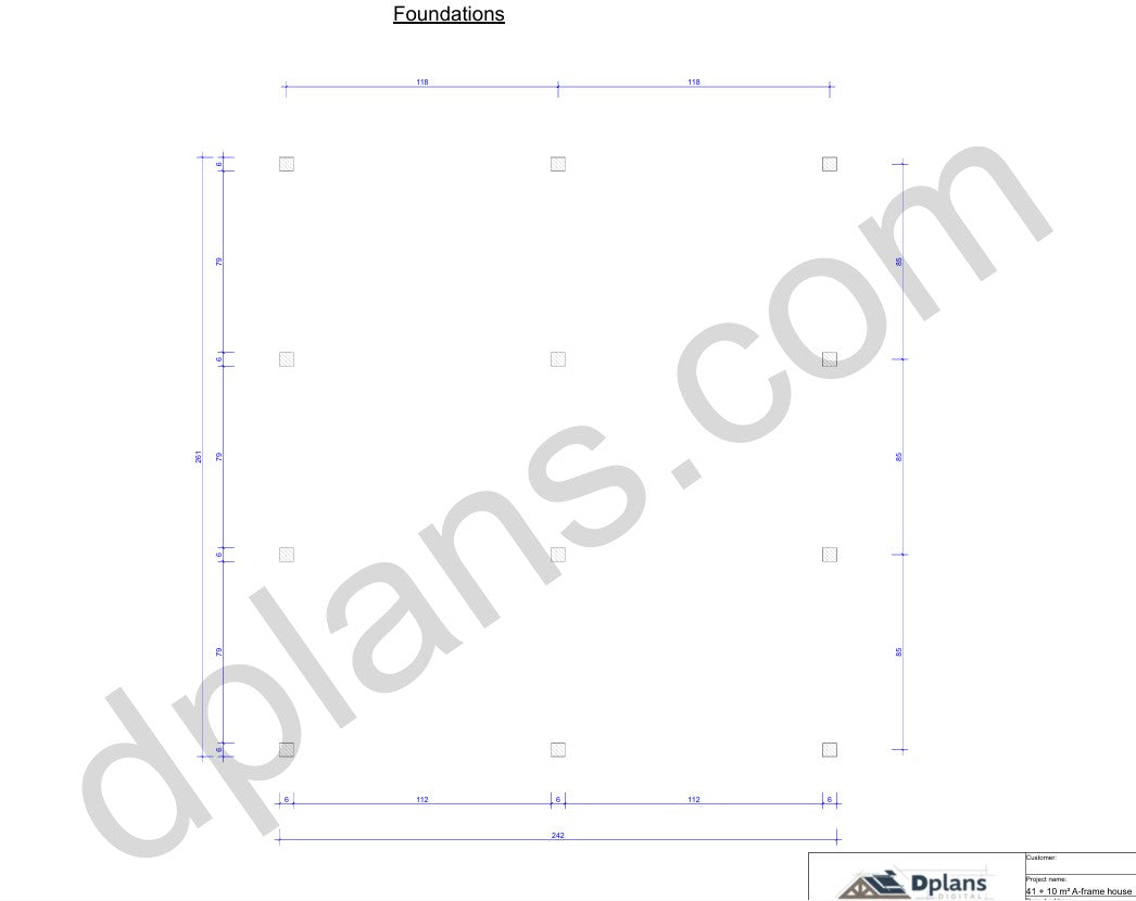 Casa de vacaciones con estructura en forma de A - DP2021S209