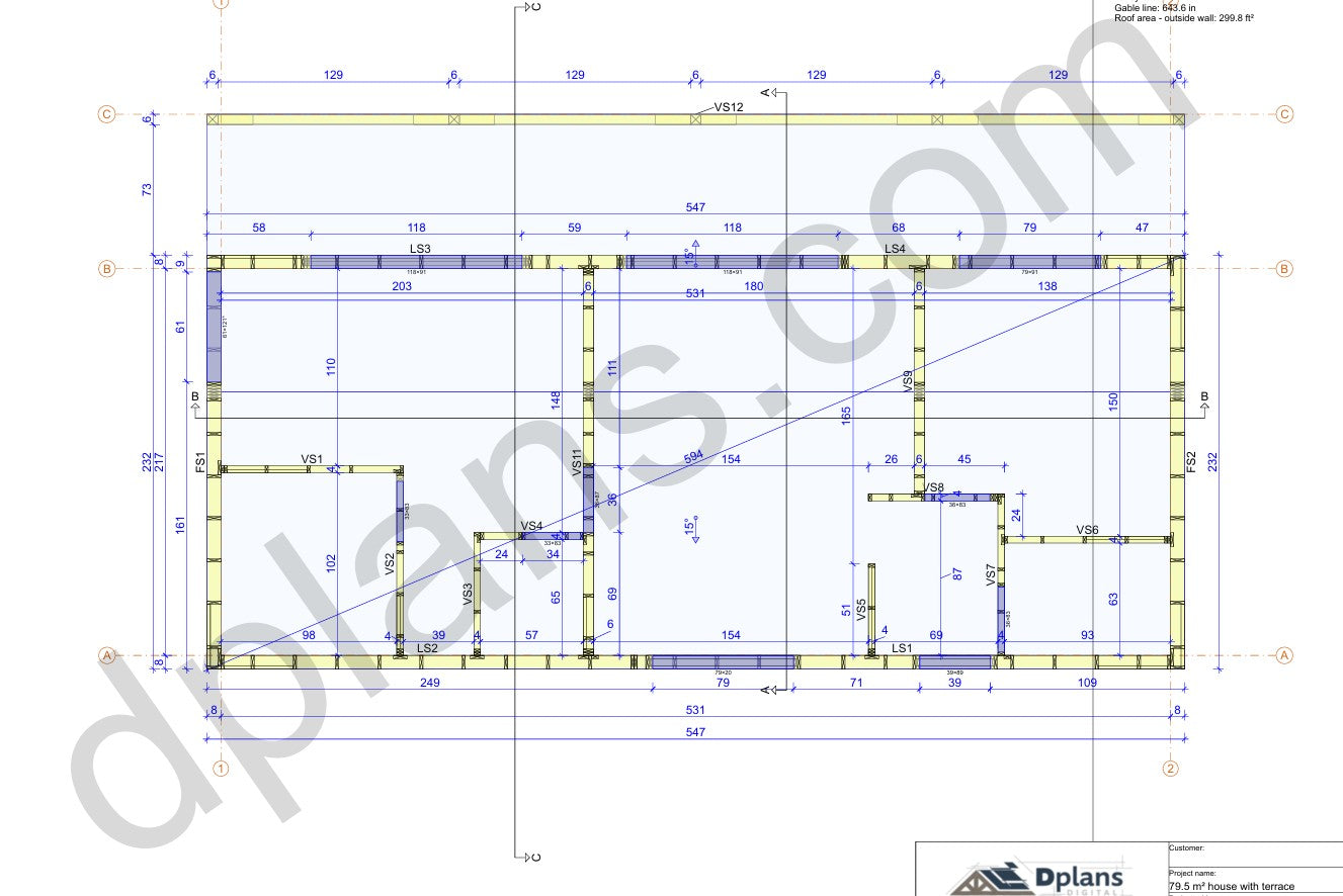 Casa Residencial/Vacaciones con Terraza - DP2023S248 