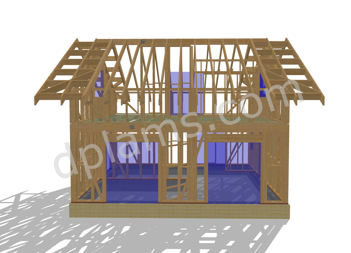 Timber-Frame House with Loft 84m² (904 sq ft) - DP2025P012