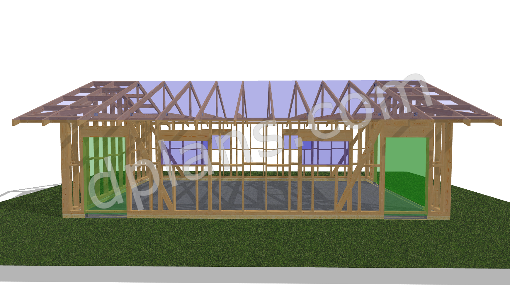 Timber-Frame Garage - DP2023S556