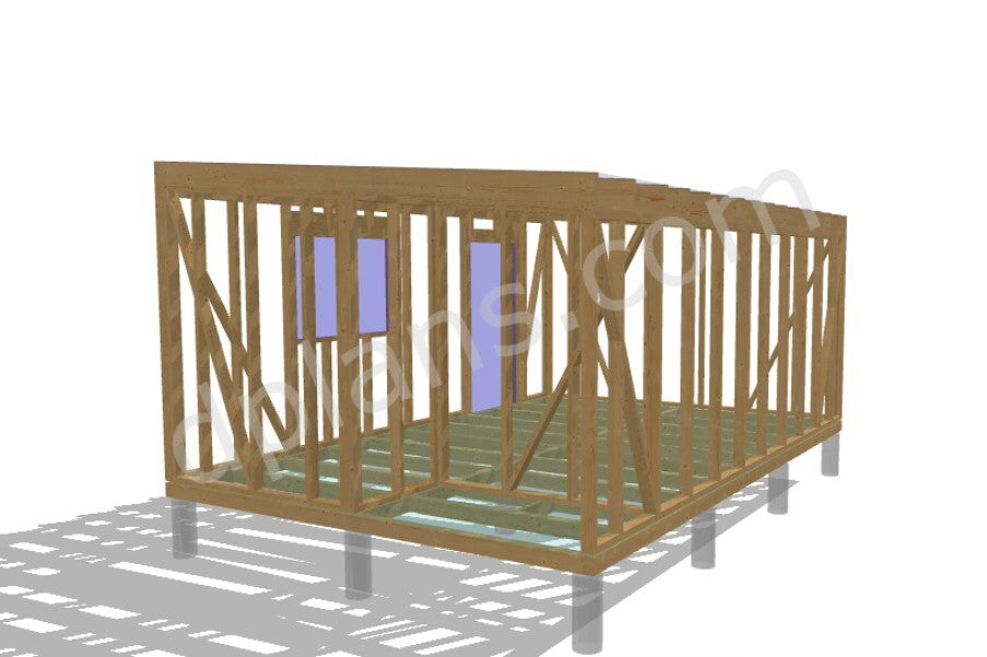 Small Cabin / Storage Shed - DP2024S749