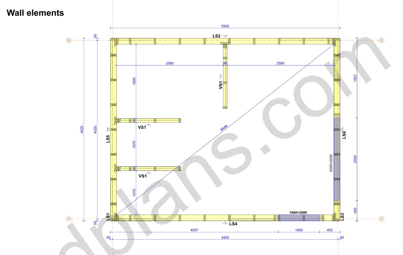 Sauna with Loft 38.5m² (414 sq ft) - DP2024S444