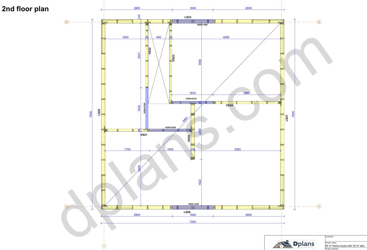Timber-Frame House with Loft 84m² (904 sq ft) - DP2025P012