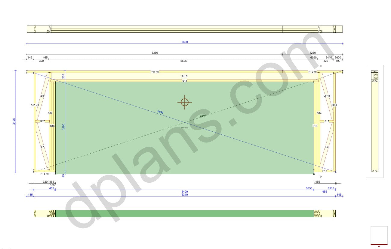 Timber-Frame Garage - DP2023S320