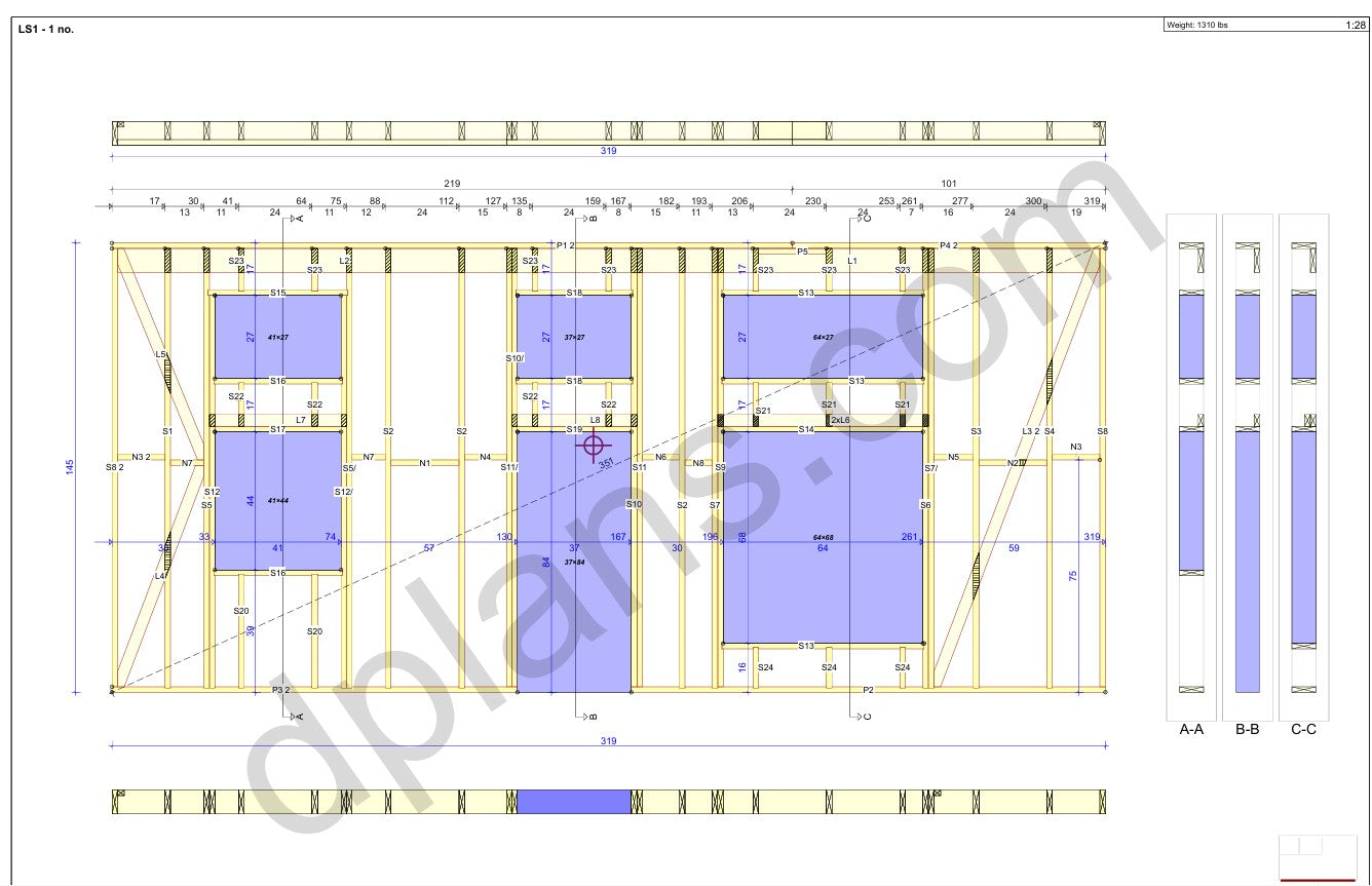 Timber-Frame Cabin - DP2024S594