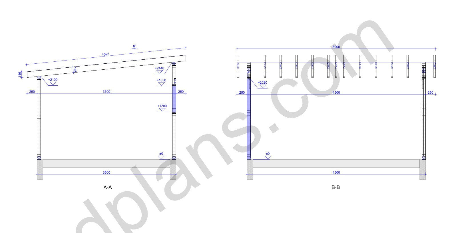 Timber-Frame Storage Shed 17.75m² (191 sq ft) - DP2025P055