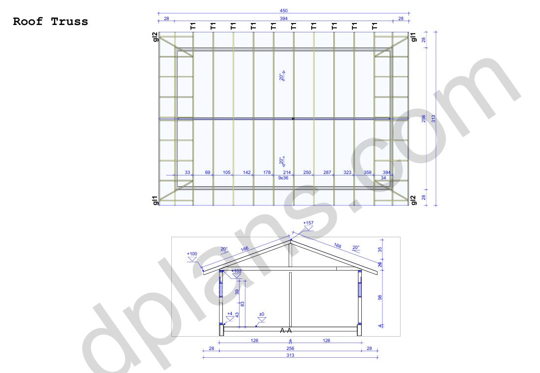 Timber-Frame Garage - DP2023S556