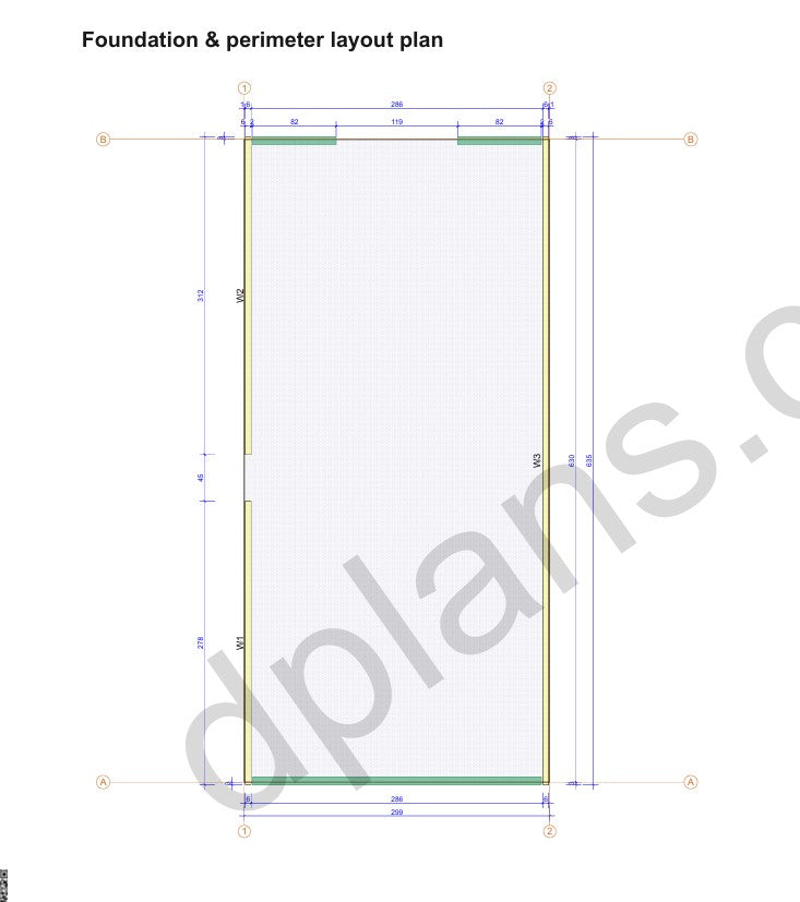 Casa de vacaciones con estructura en forma de A - DP2021S055