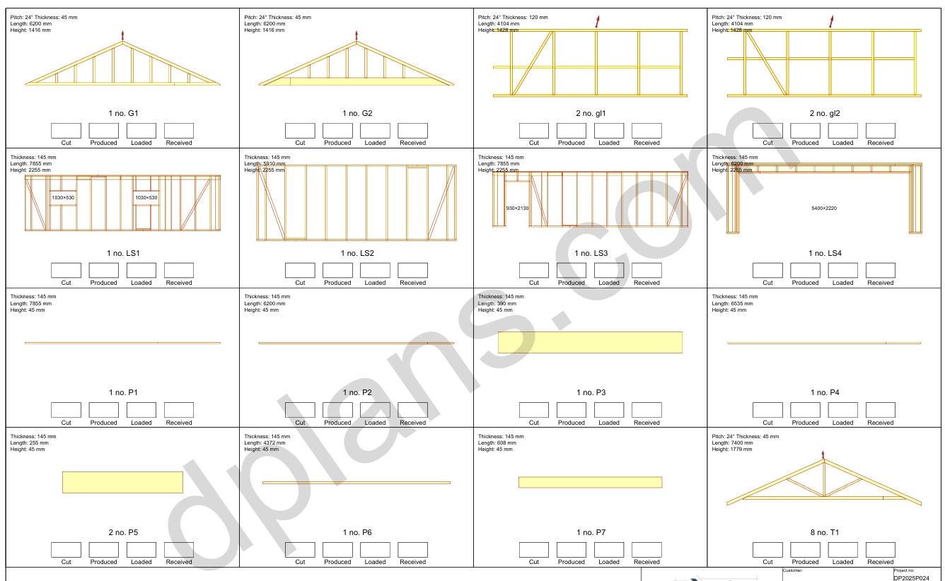 26' x 20' Garage Storage Room Plans | DIY Timber Frame Design