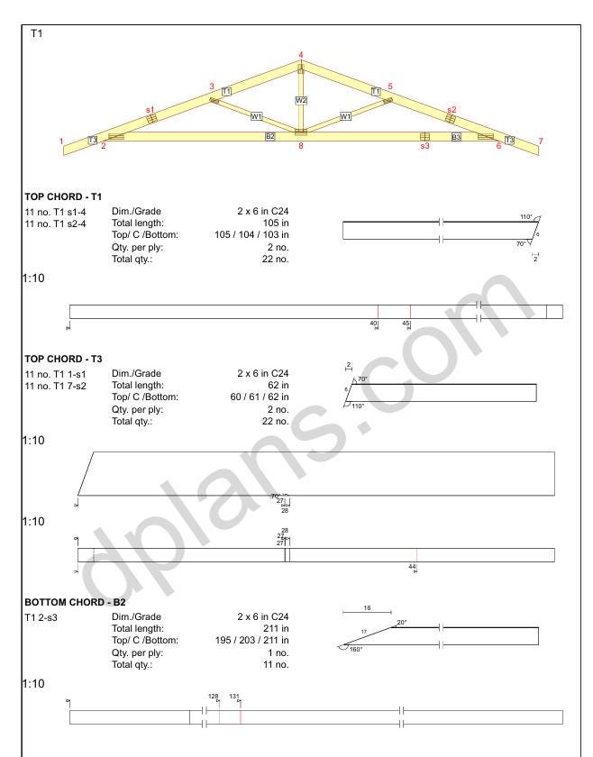 22' x 24'  Timber-Frame Garage Plans | Reliable Timber Frame Design