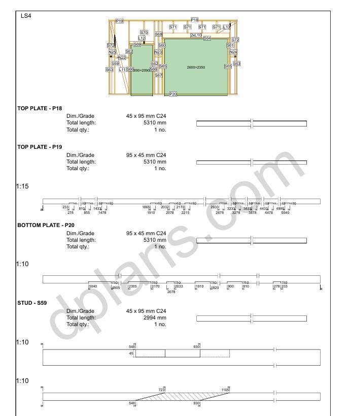 26' x 18' Garage Project Plans | Detached Storage Structure Blueprint