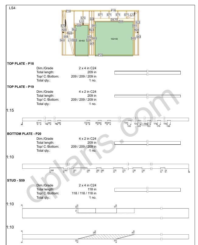 26' x 18' Garage Project Plans | Detached Storage Structure Blueprint