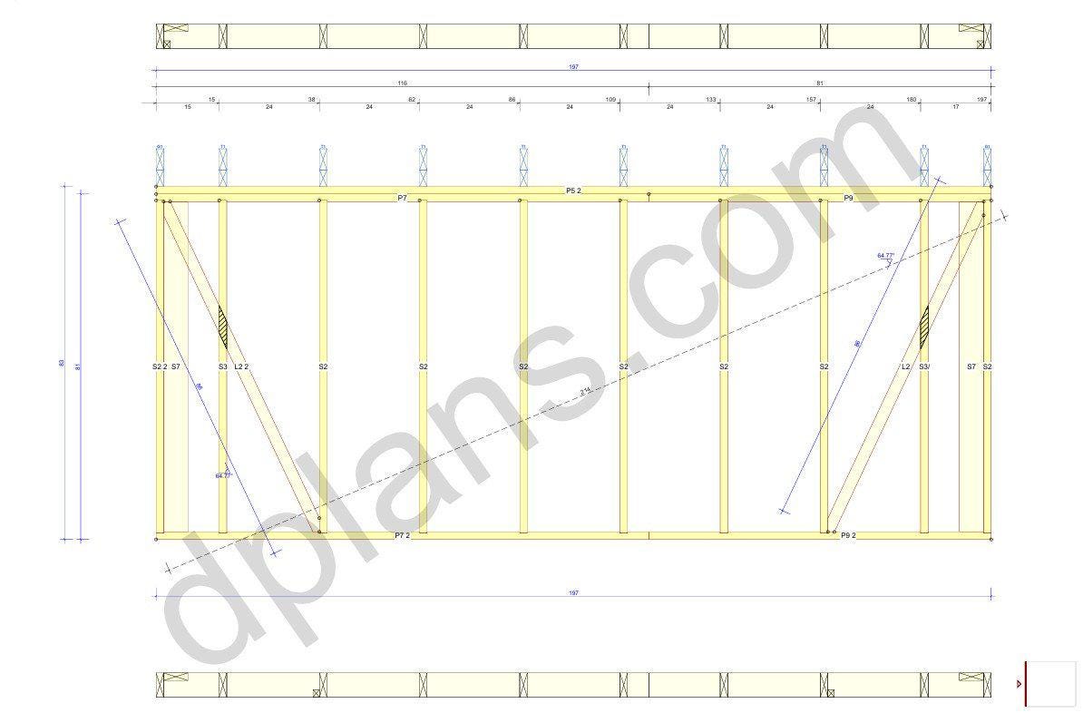 16' 5" x 18' 4" Garage Plans | Efficient Garage Design