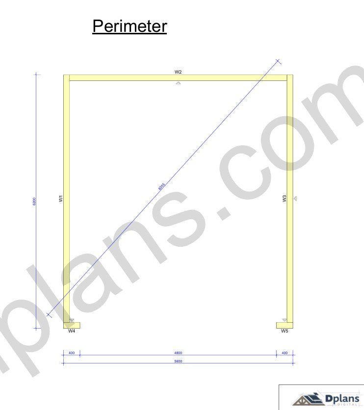 20' 4" x 18' 4" Garage Plans | Spacious Vehicle Bay