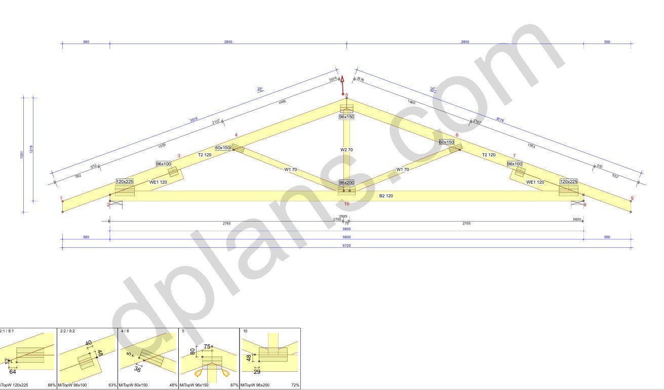 20' 4" x 18' 4" Garage Plans | Spacious Vehicle Bay
