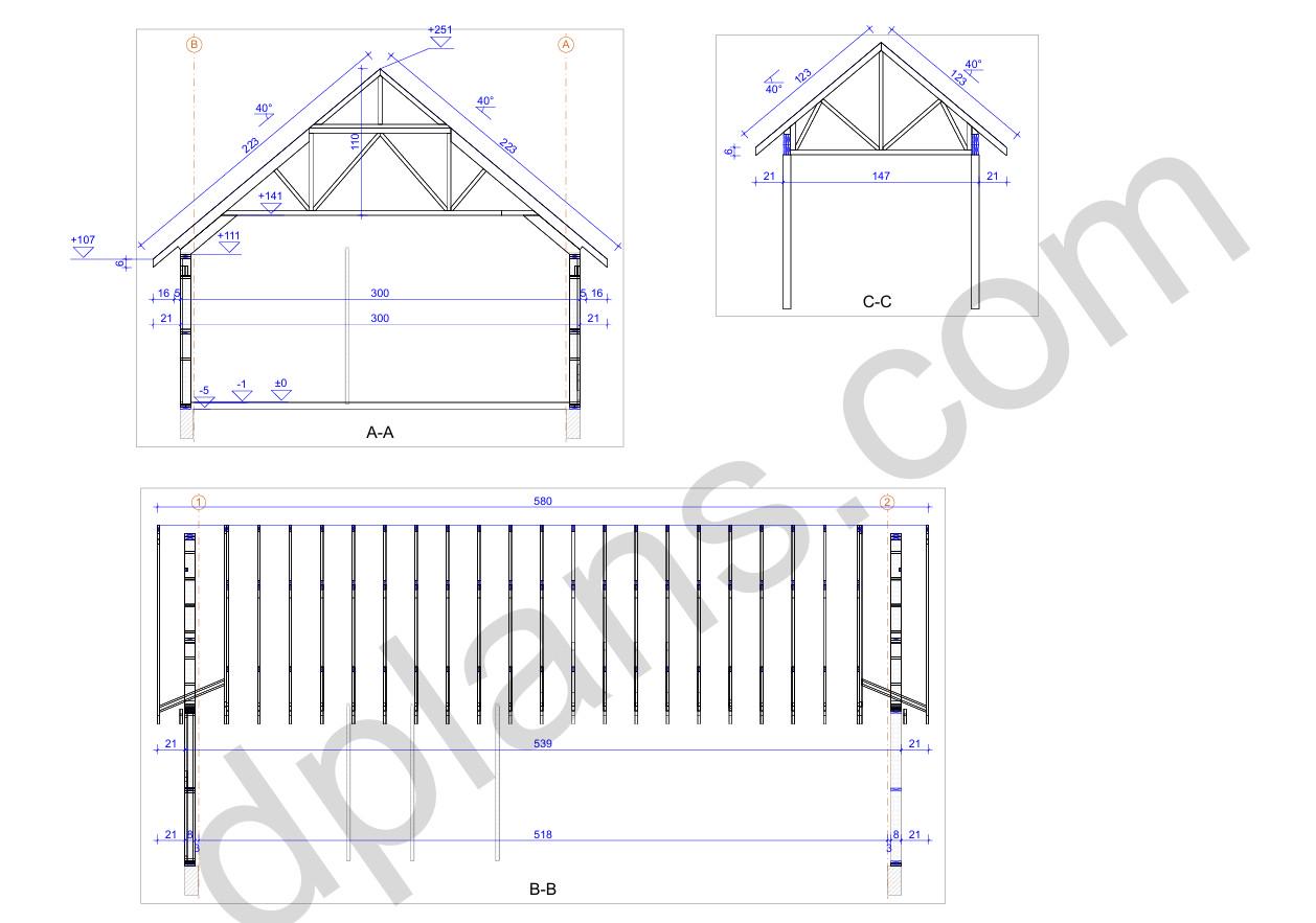 45' x 25' Baupläne für Wohnhaus | Kompaktes Wohnraum-Design