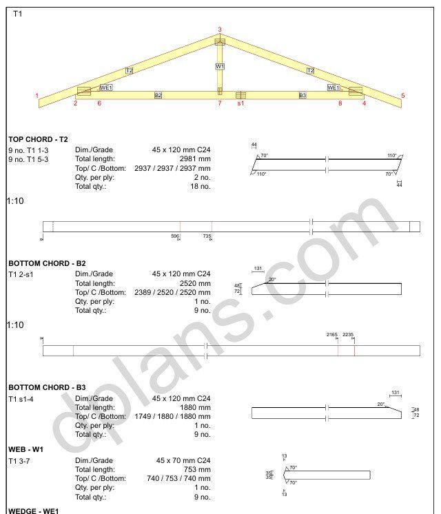 18' 4" x 14' 5" Garage Plans | Compact Car Garage