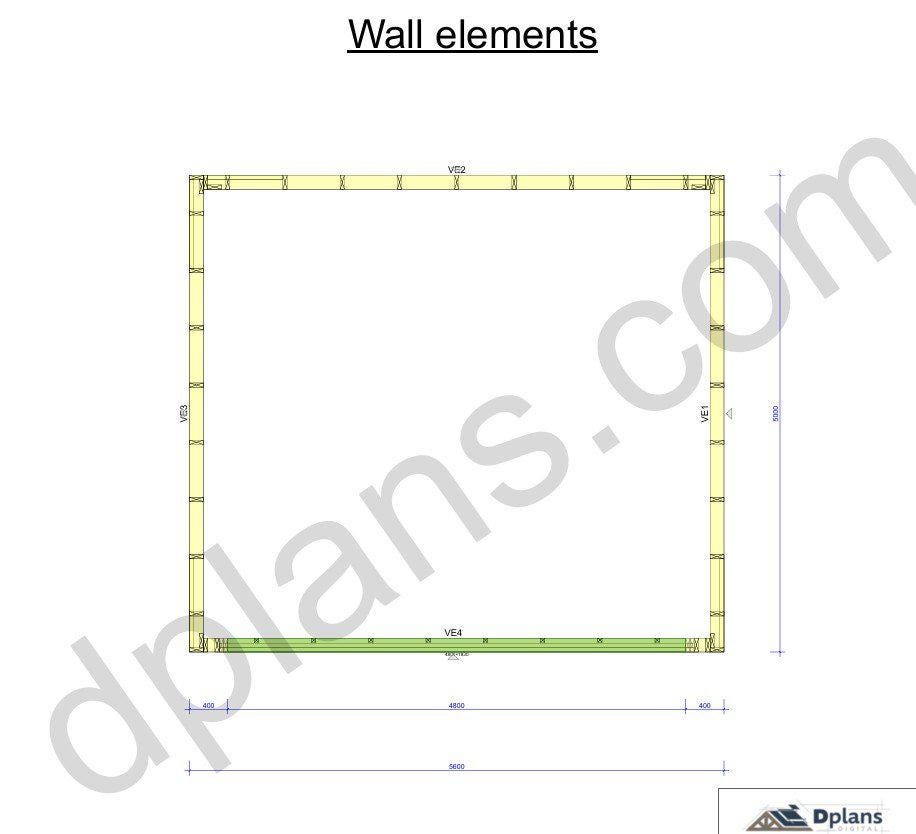 16' 5" x 18' 4" Garage Plans | Efficient Garage Design