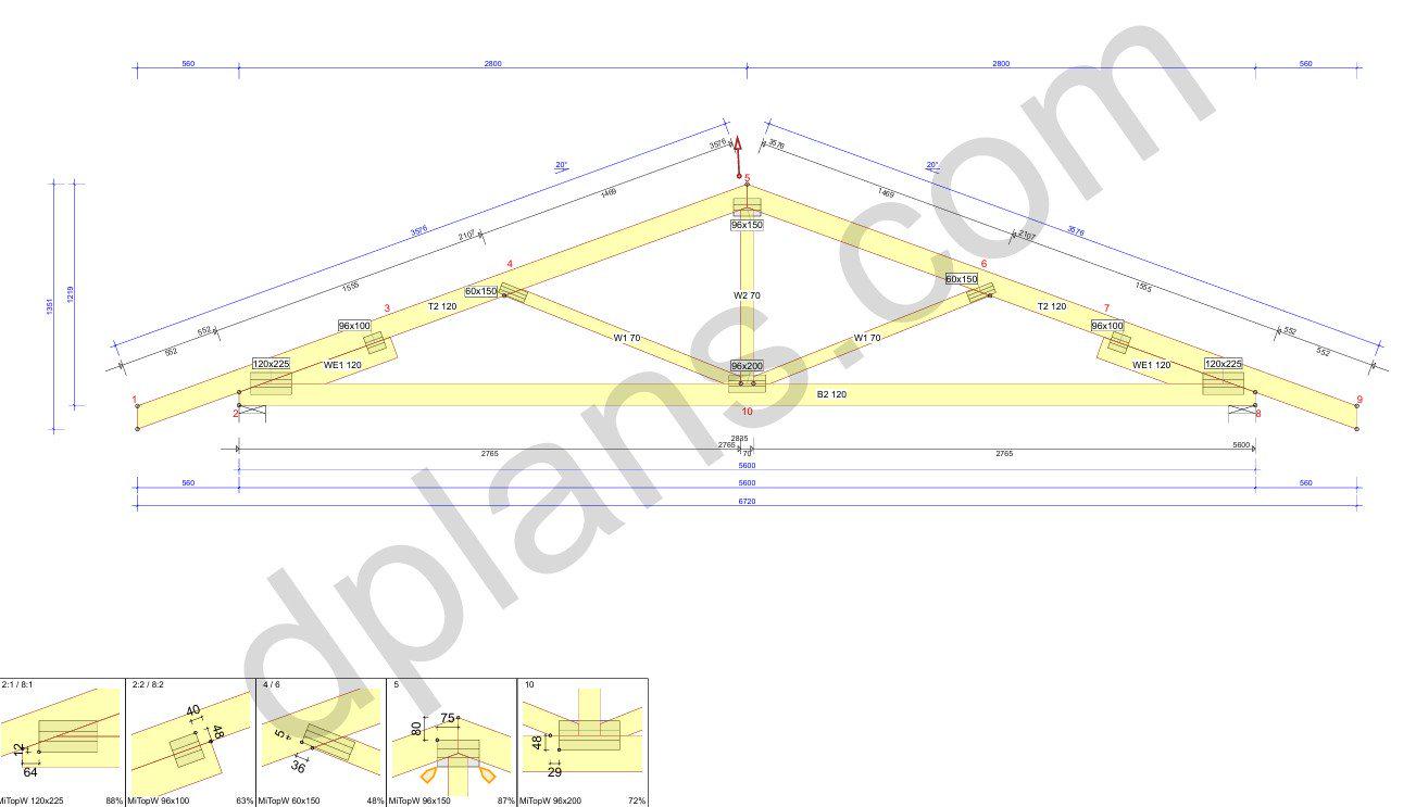 16' 5" x 18' 4" Garage Plans | Efficient Garage Design