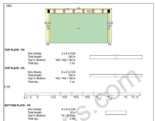 26' 3" x 14' 5" Garage Plans | PDF Garage Workshop Blueprint