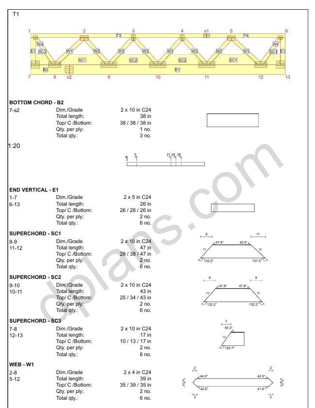 22' x 24' Timber Frame Garage With Roof Trusses