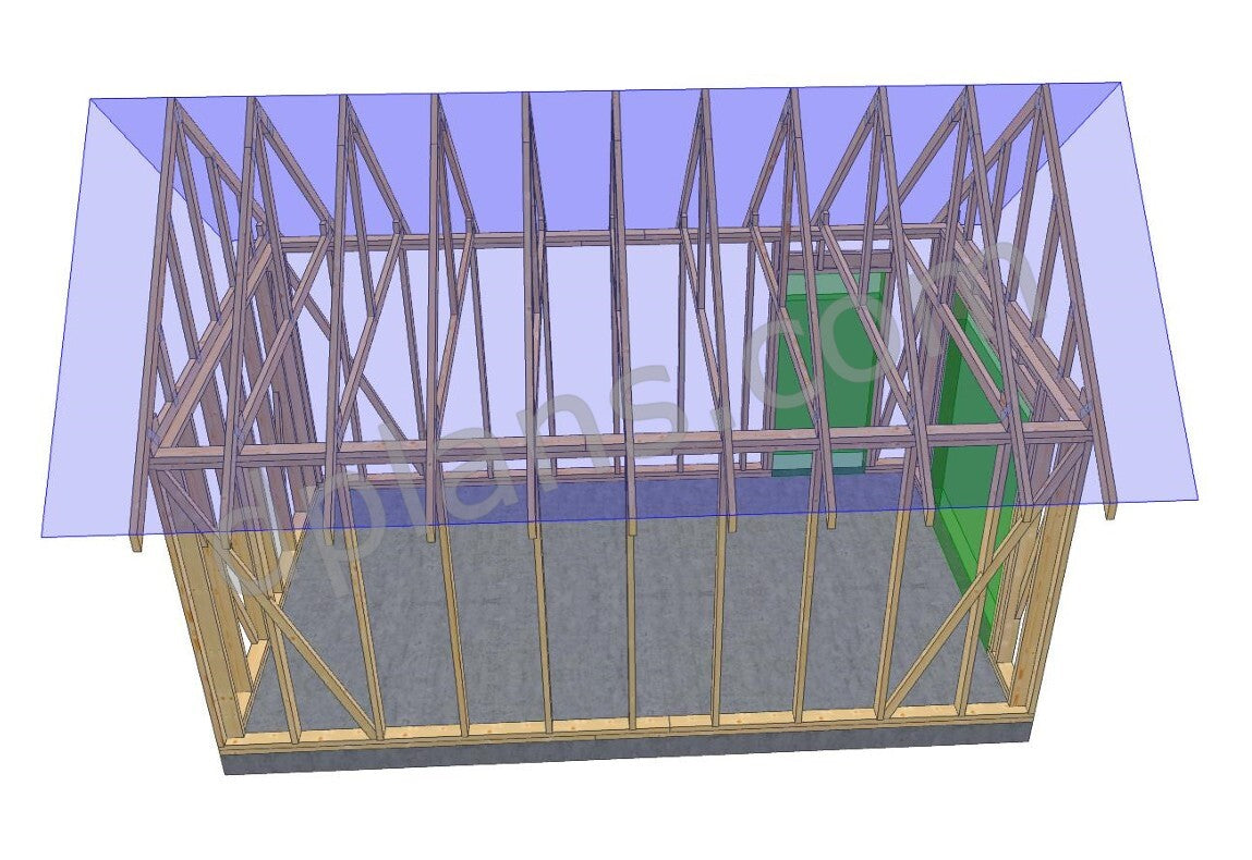 Timber-Frame Storage Shed 20m² (215 sq ft) - DP2025P032