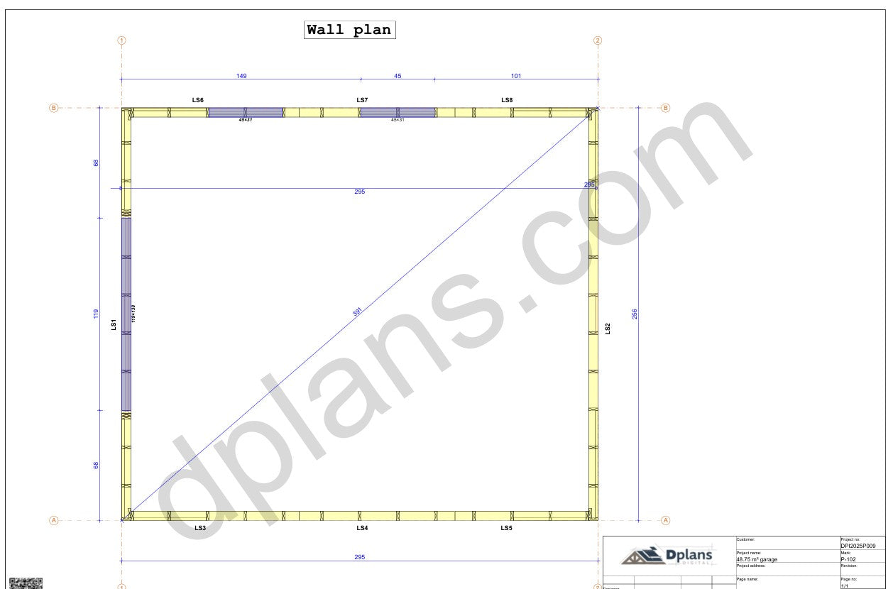 Timber-Frame Garage - DP2025P009