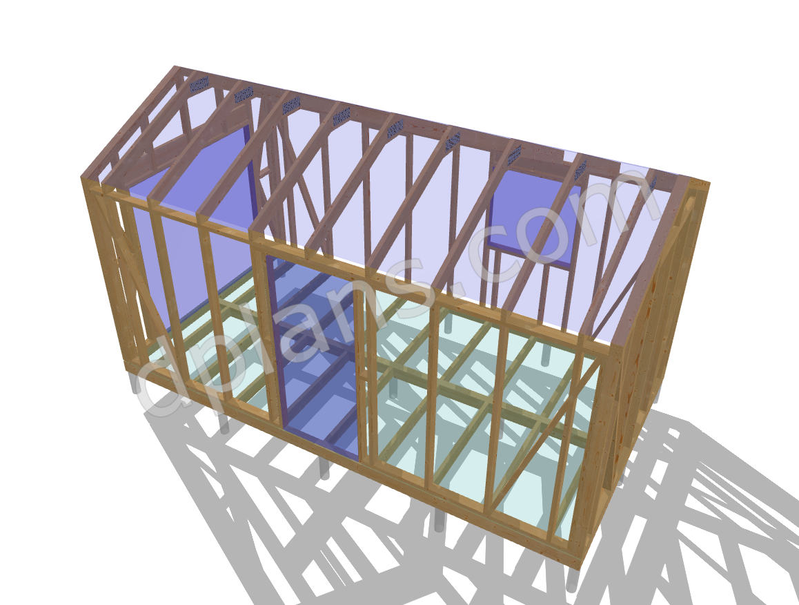 Movable Timber-Frame Cabin 16.5m² (178 sq ft) - DP2025P056