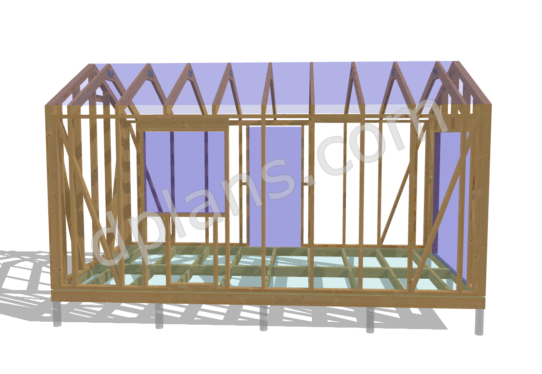 Movable Timber-Frame Cabin 16.5m² (178 sq ft) - DP2025P056