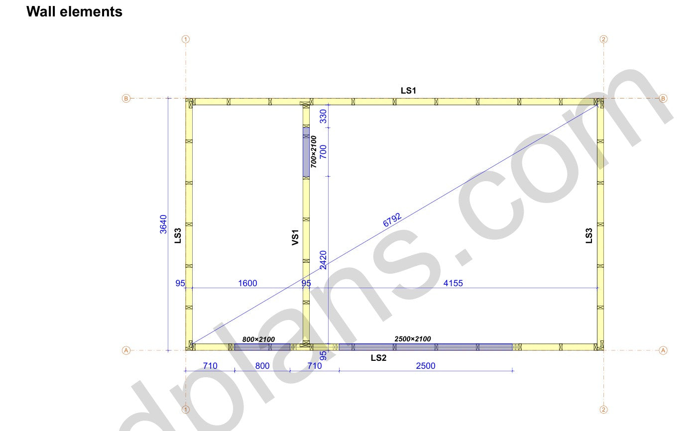 Movable Timber-Frame Cabin 22m² (237 sq ft) - DP2025P034