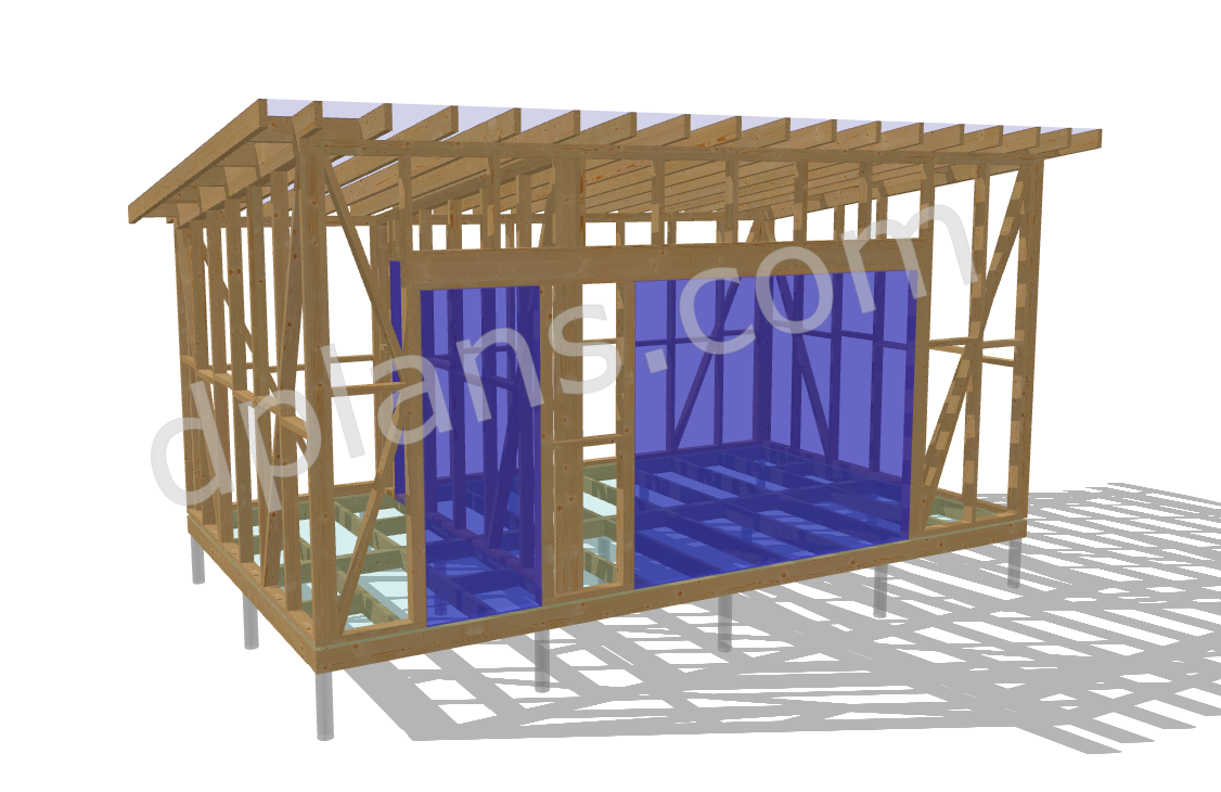 Movable Timber-Frame Cabin 22m² (237 sq ft) - DP2025P034