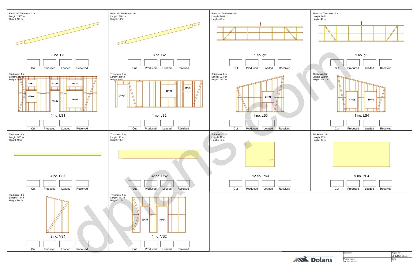 Timber-Frame Cabin - DP2024S594