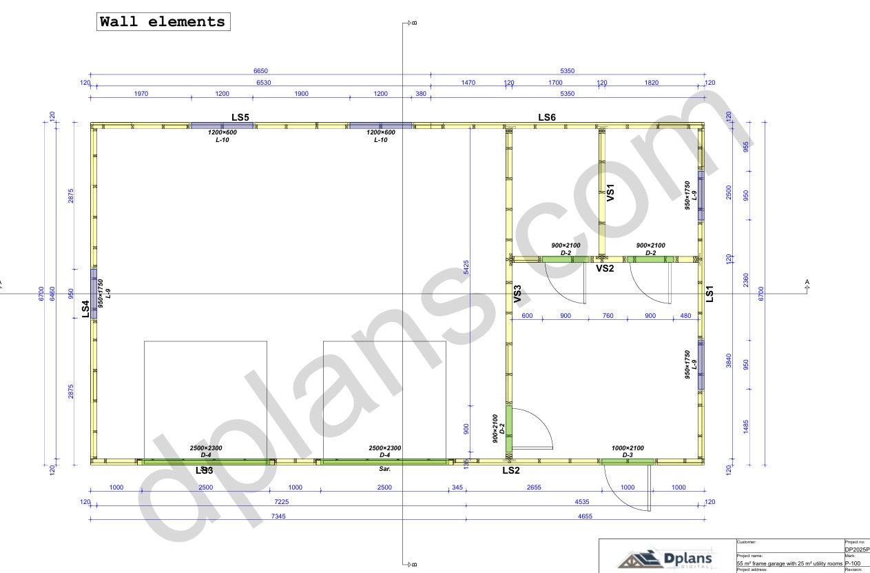 Garaje con trasteros 80m² (861 pies cuadrados) - DP2025P021 