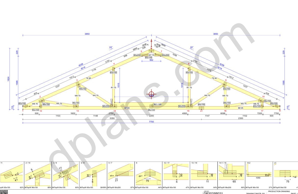 Garaje con trasteros 80m² (861 pies cuadrados) - DP2025P021 