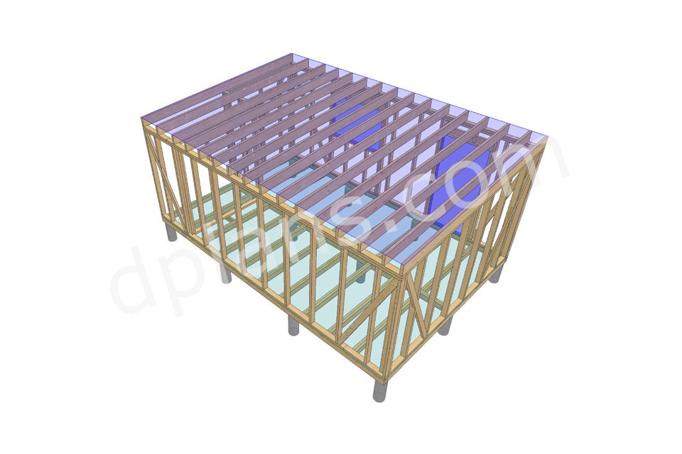 Small Cabin / Storage Shed - DP2024S749