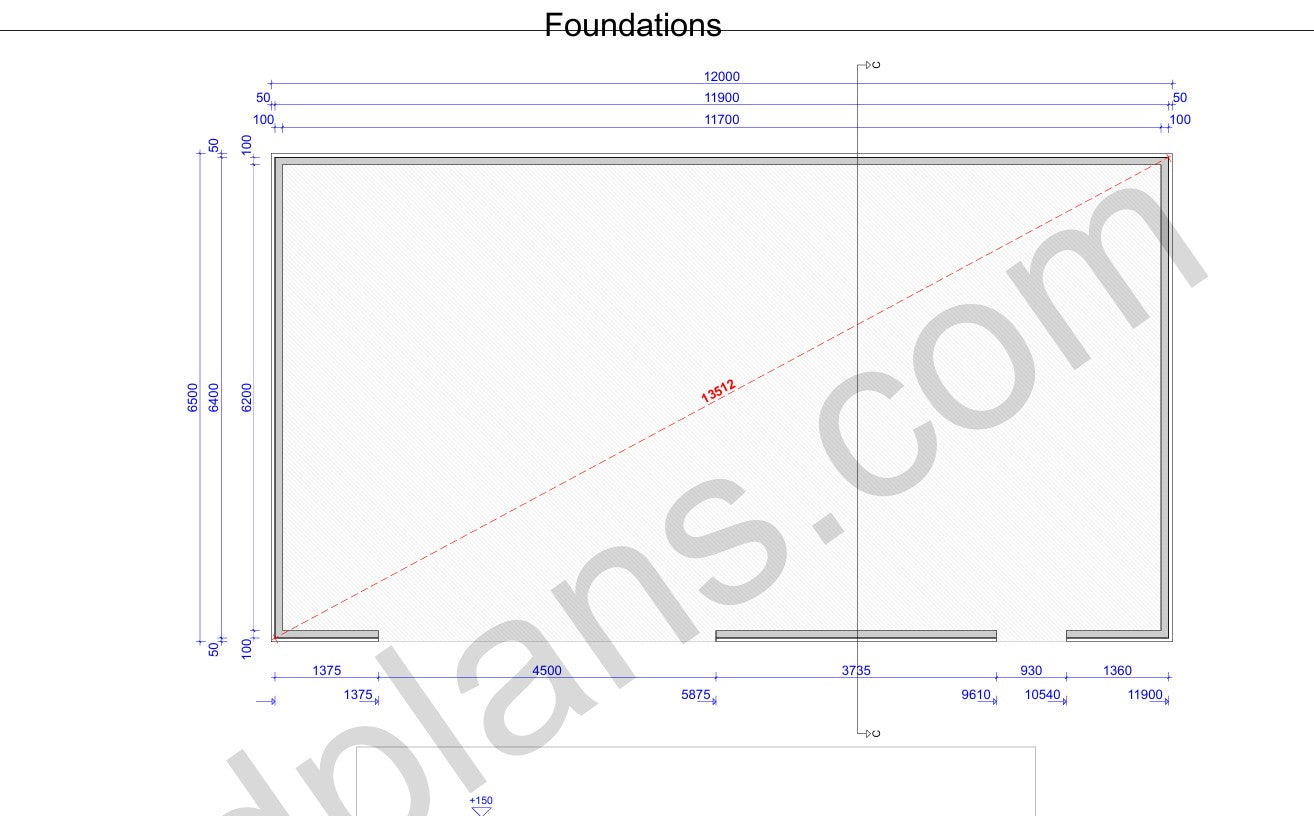Garaje grande con estructura de madera - DP2023S468 